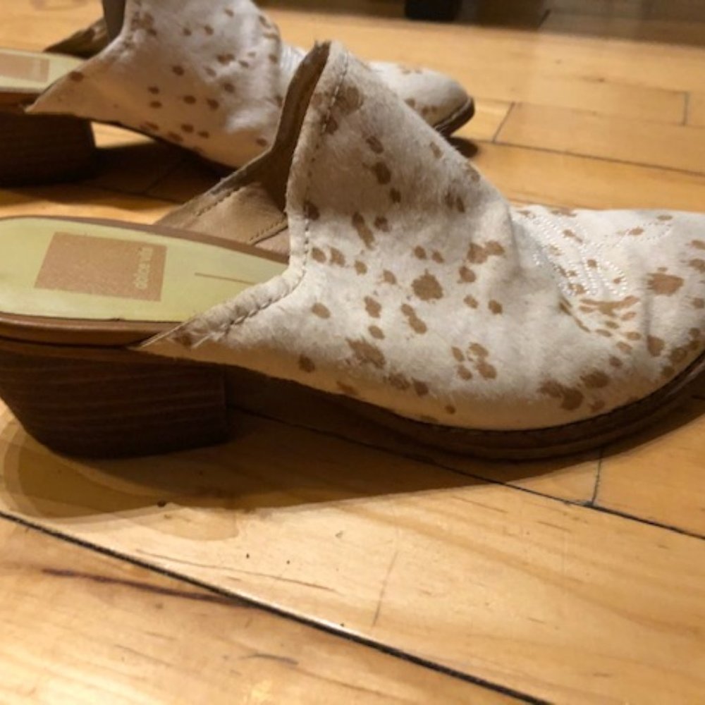 Dolce Vita - Cowskin Mules